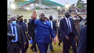 NORTHERN DRC: PRESIDENT TSHISEKEDI LAUNCHES MAJOR ROAD MODERNIZATION PROJECT