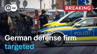 Police probe attempted arson attack on German defense firm | DW News