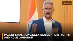 Palestinians have been denied their rights and homeland: EAM S Jaishankar & more l DD News Hour