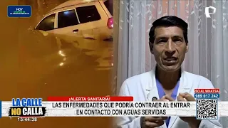 Alerta sanitaria: las enfermedades que podrían contraerse al entrar en contacto con aguas servidas
