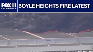 Residents describe lingering health concerns following Boyle Heights warehouse fire