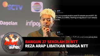 Hot Shot Update: Reza Arap Bangun 27 Sekolah di NTT dengan Dana Pribadi | Hot Shot