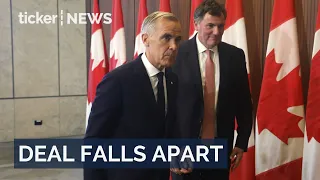 U.S. Canada trade deal collapses as both sides trade blame