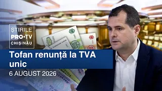 PRO TV News (8:00 PM) | TOFAN DROPS SINGLE VAT | Moldova