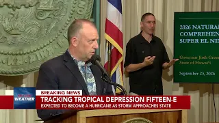 Full Press Conference: Gov. Green provides update on 2026 natural disasters, approaching storm