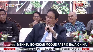Pabrik Baja Cina Ketahuan Curang! Menkeu Bongkar Modus Manipulasi Pajak Ratusan Miliar #Beritasatu