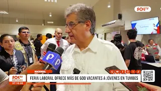 National: Job fair offers over 600 vacancies to youth in Tumbes