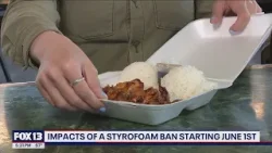 Styrofoam ban starts June 1 | FOX 13 Seattle