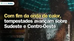Com fim da onda de calor, tempestades avançam sobre Sudeste e Centro-Oeste | Previsão do tempo | 24h
