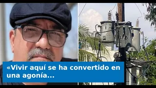 VIDEO: "Living here has become an agony": Otto Ortiz denounces crisis in Nuevo Vedado building