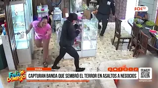 Piura: Gang that terrorized local businesses captured