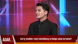 Sun'iy intellekt rivoji ishsizlik ortishiga olib keladimi? | Agar (22.01.2026)