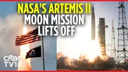 СМОТРИТЕ: Миссия НАСА «Артемида II» стартовала для первого за 50 лет посещения Луны | N18G