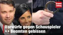 Vorwürfe gegen Schauspieler ++ Beamten gebissen | krone.tv NEWS SHOW Vorwürfe gegen Schauspieler ++ Beamten gebissen | krone.tv NEWS SHOW