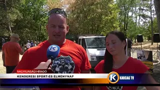 KENDERESI SPORT ÉS ÉLMÉNYNAP