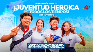 Juventud Presidente: Juventud Heroica de Todos los Tiempos proclama su amor a Nicaragua 🇳🇮