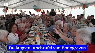 The longest lunch table in Bodegraven