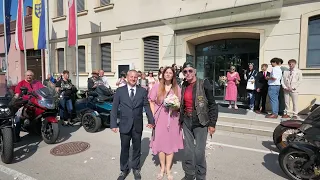 Leopoldsdorf im Marchfeld: Eine Hochzeitsüberraschung der besonderen Art für Conny und Manuel