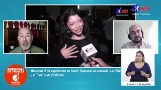 "The Girl and the Bull": Moving testimonial play to be presented at Salón Tarapacá (09/01/2026)