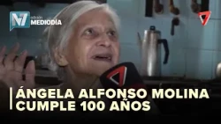 UN SIGLO DE HISTORIA | Ángela Alfonso Molina cumplió cien años rodeada de cariño