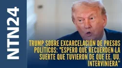 "Espero que recuerden la suerte que tuvieron de que EE. UU. interviniera”: Donald Trump