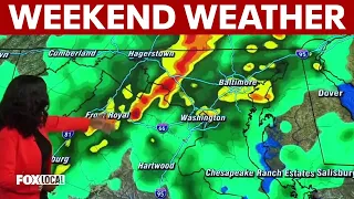 D.C. weather: Mostly cloudy with a high of 83 today before evening storms