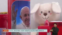 Saúde de Papa Francisco melhora após retirada de ventilação mecânica