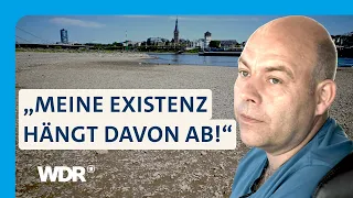 Niedrigwasser im Rhein: Droht jetzt der Stillstand auf unseren Flüssen? | Westpol | WDR