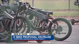 City's e-bike proposal on pause