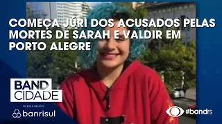 Jury trial begins for those accused of the murders of Sarah Domingues and Valdir Pereira in Porto...