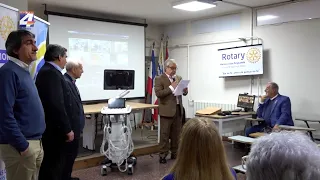 Rotary Internacional donó al Hospital "Galán y Rocha" un ecógrafo para la sala de Pediatría