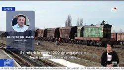 Peste o mie de angajaţi de la CFM, în concediu forțat. Vor reveni la muncă în februarie