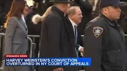 Harvey Weinstein's 2020 rape conviction overturned in New York