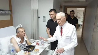 Prof. Haberal Performs Kidney Transplant on Patient from Azerbaijan and Visits Campus
