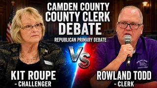 Camden County Primary Debate for Camden County Clerk