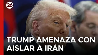 🚨 MAXIMUM TENSION | Donald Trump threatens Iran with "unprecedented isolation"