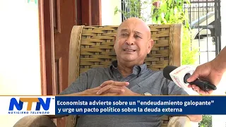 Economist warns of "runaway debt" and urges a political pact on foreign debt