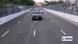 President Trump Takes a Lap