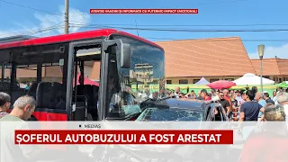ȘOFERUL AUTOBUZULUI A FOST ARESTAT