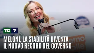 Meloni, stability becomes the government's new record