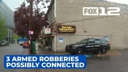 Three armed robberies in Portland possibly connected, police investigate
