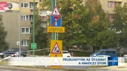 Feloldották az útzárat a Rákóczi úton