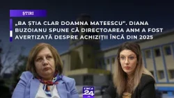Diana Buzoianu spune că directoarea ANM a fost avertizată despre achiziții încă din 2025