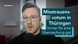 Janek Treiber zum Misstrauensvotum im Landtag von Thüringen | 28.08.26