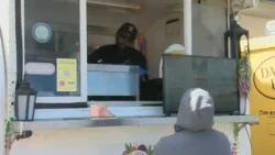 How are rising gas prices in Arkansas affecting business for food trucks?