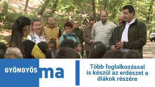 Több foglalkozással is készül az erdészet a diákok részére
