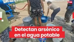 Suspenden agua potable en centro poblado de Chiclayo tras detectar arsénico y flúor