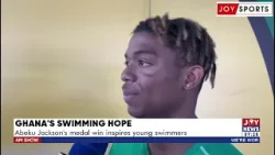 Ghana's Swimming Hope: Abeiku Jackson medal win inspires young swimmers |Am Sports