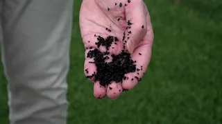 How do we keep black rubber pellets in check?