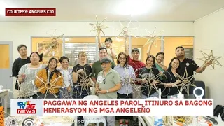 Paggawa ng Angeles parol, itinuro sa bagong henerasyon ng mga Angeleño | CLTV36 News Clip